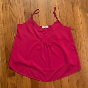 🦙 Forever 21 pink spaghetti strap tank